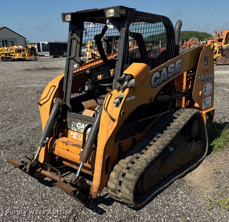 Case TR270 tracked skid steer loader - DJ9690