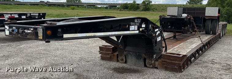 2006 Trail King lowboy equipment trailer - DR2810