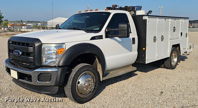 2014 Ford F550 Super Duty utility / service truck - DR3957