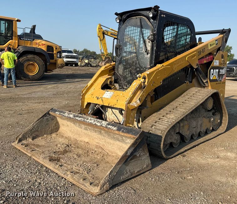 2017 Caterpillar 289D tracked skid steer loader - DS3869