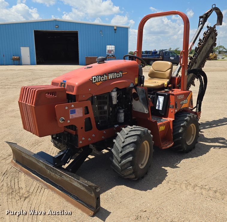 Ditch Witch Trencher or Rock Saw For Sale In Kansas | Purple Wave