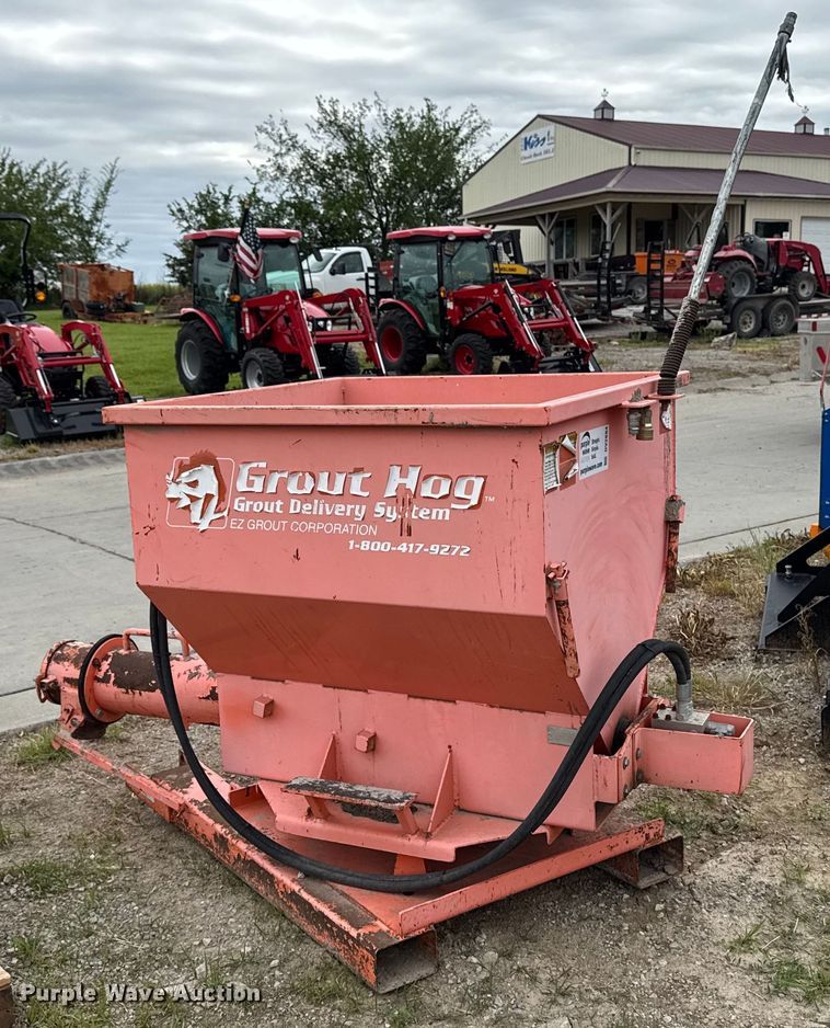 Grout Hog GH75 material delivery system   - DV2694