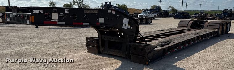 2008 Fontaine Magnitude 51 lowboy equipment trailer - DX5700
