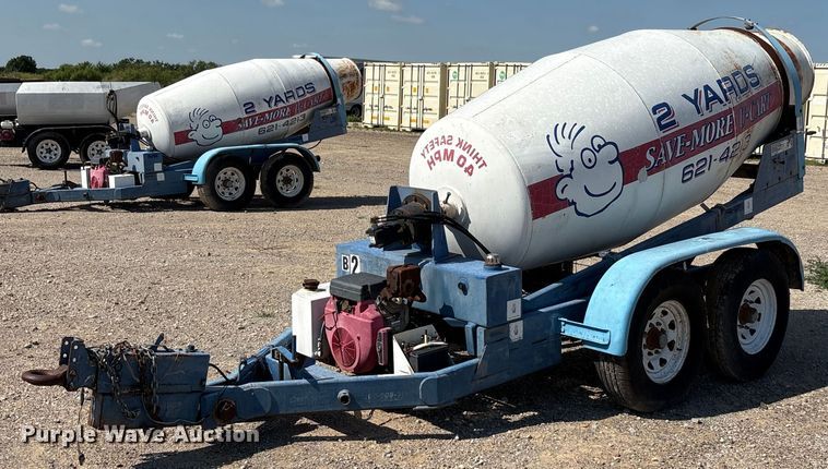 Concrete mixer trailer - DX5716