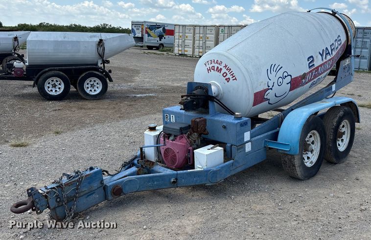 Concrete mixer trailer - DX5718