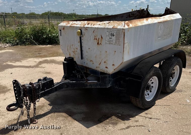 Concrete dump trailer - DX5725