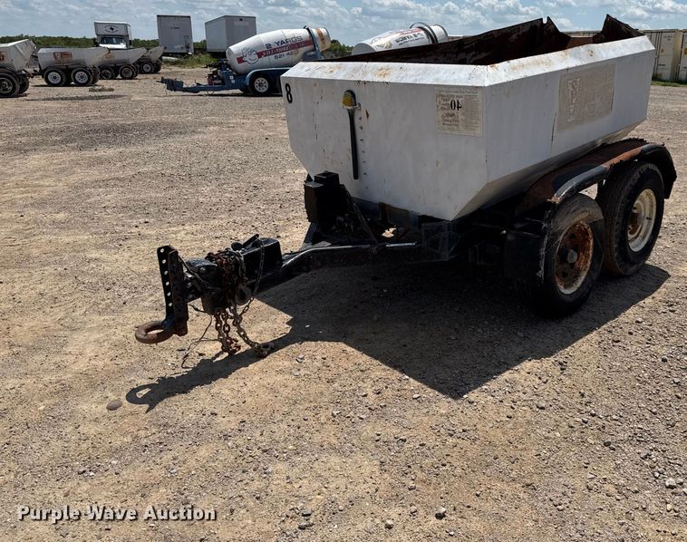 Concrete dump trailer - DX5728