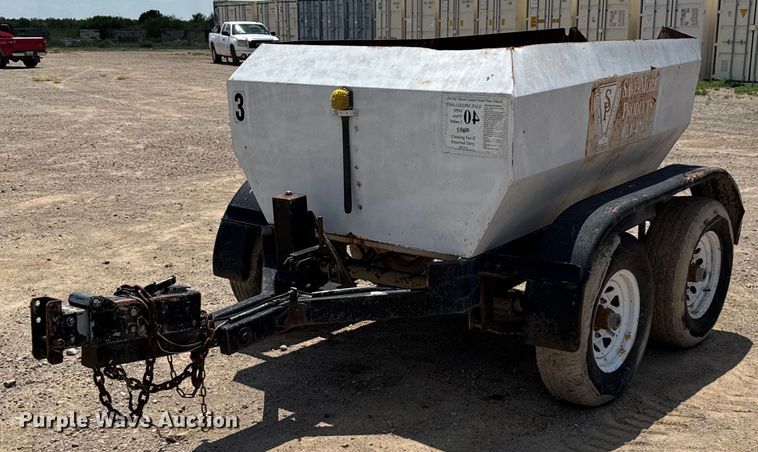 Concrete dump trailer - DX5731