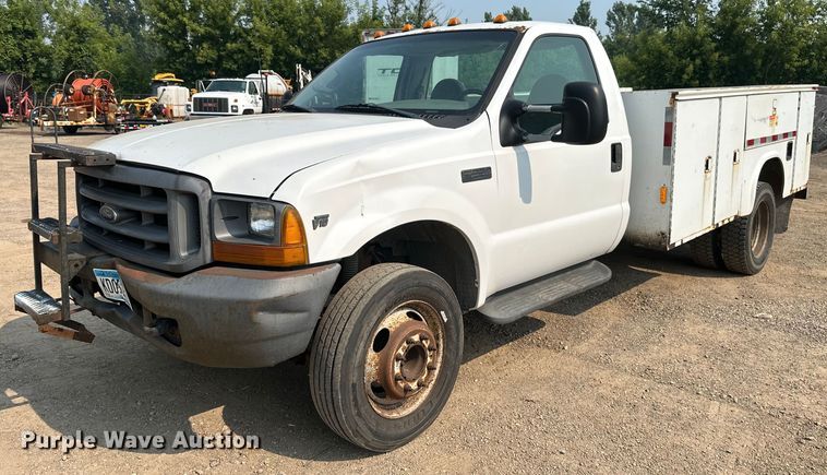 1999 Ford F550 utility / service truck - EB2814