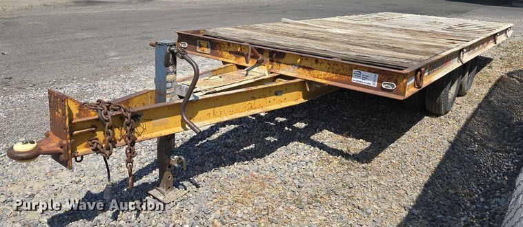 1984 Zieman tilt deck utility trailer - EC1120