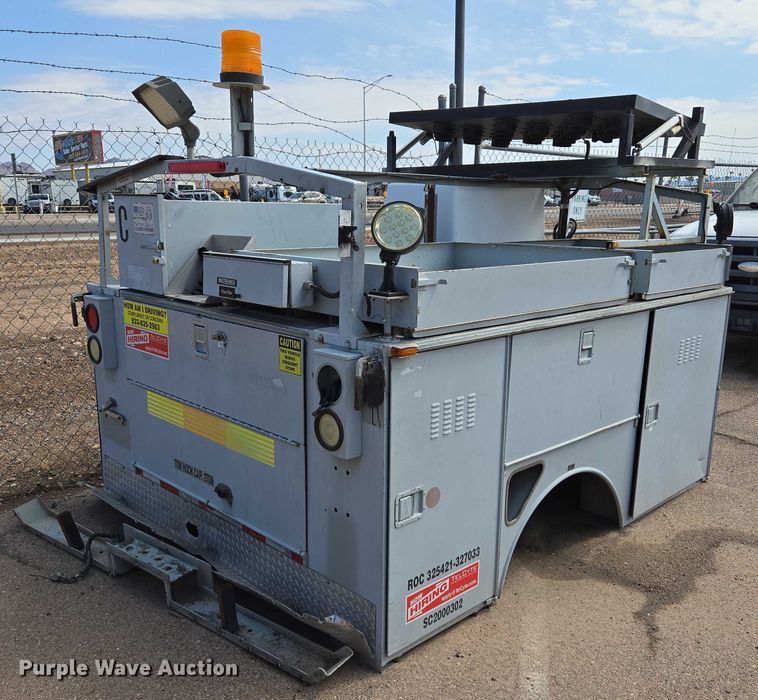 2006 Steelweld pickup truck utility bed - EC3751
