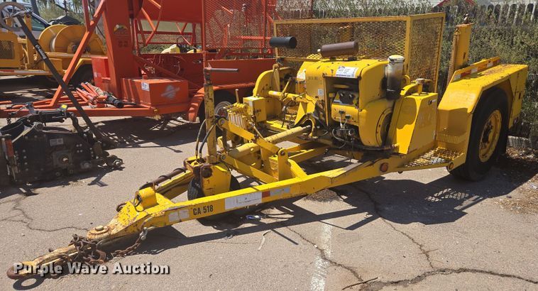 1978 Hogg and Davis H135 reel trailer - EC3760