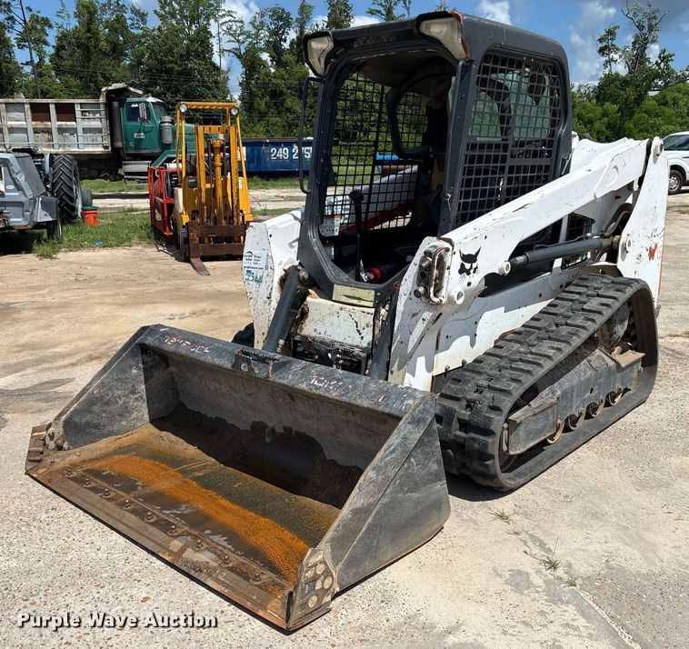 2018 Bobcat T550 tracked skid steer loader - EC3767