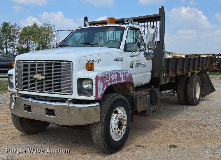 1994 Chevrolet Kodiak 6500 dump flatbed truck - ED2185