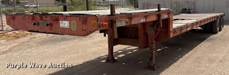 1978 Fontaine drop deck trailer - ED2536