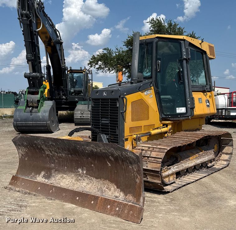 2016 John Deere 450J LGP dozer - ED5819