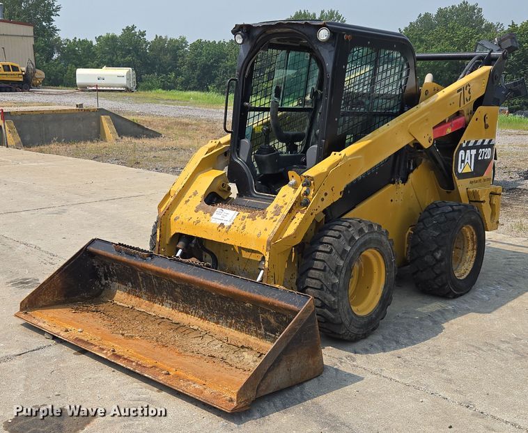 2014 Caterpillar 272D skid steer loader - EF1919