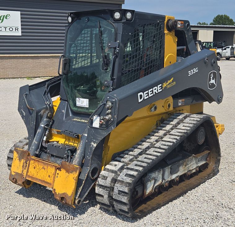 2022 John Deere 333G  tracked skid steer loader - EF1943