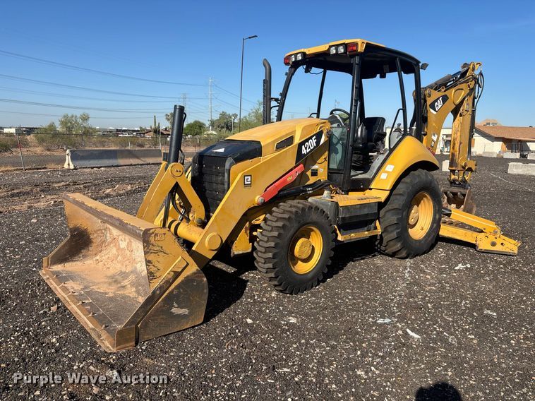 2014 Caterpillar 420F backhoe - EL6080