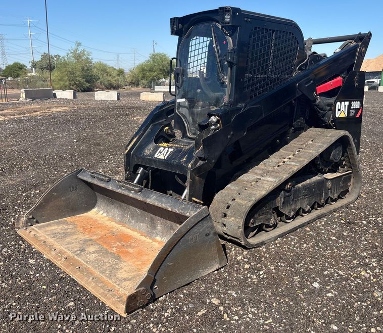 2018 Caterpillar 299D2XHP tracked skid steer loader - EL6081