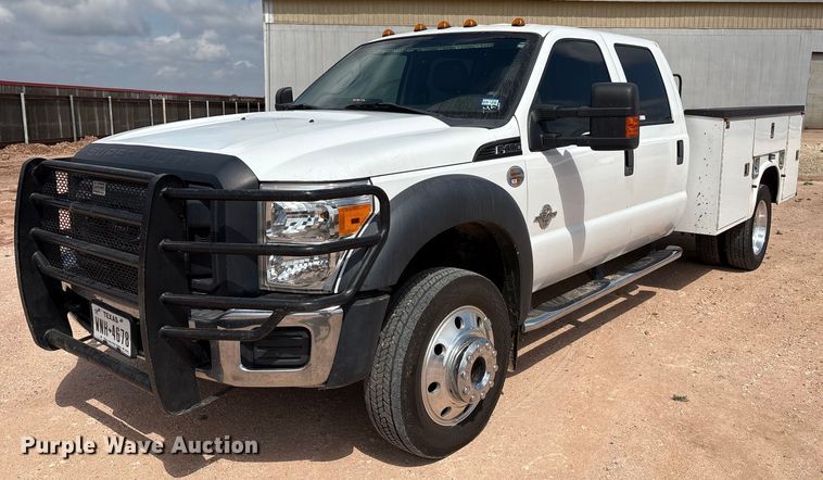2012 Ford F450 XL Crew Cab utility / service truck - EM0493