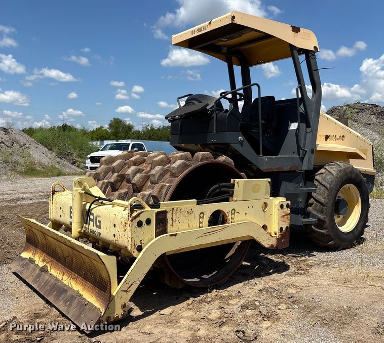 2008 Bomag BW177 PDH-40 single drum vibratory roller - EM0546