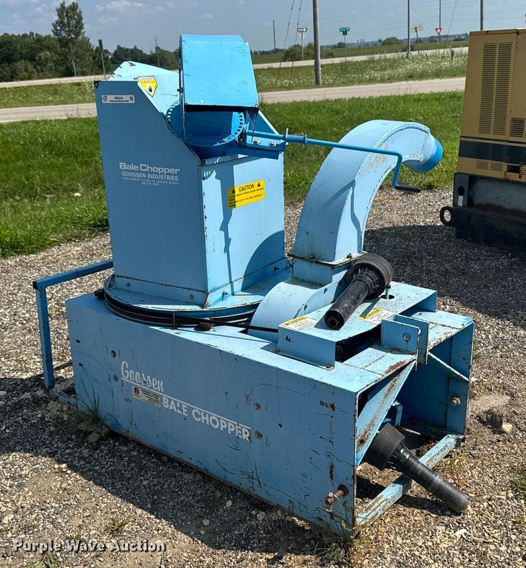 Goossen bale chopper - EM2240