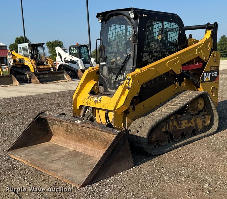 2018 Caterpillar 259D tracked skid steer loader - EM2254