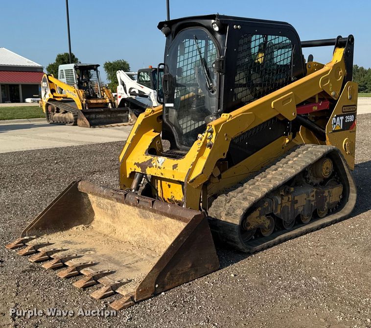2018 Caterpillar 259D tracked skid steer loader - EM2255