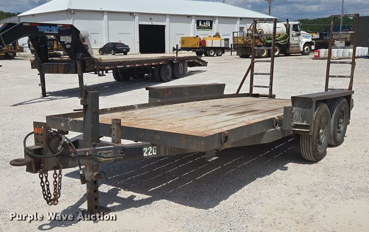 1995 Belshe equipment trailer - EN2083