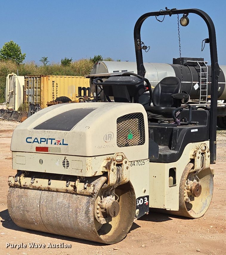 1992 Ingersoll-Rand DD-31HF double drum vibratory roller - EN3800