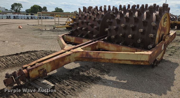 Ferguson MOD.120RE double drum wedge foot roller - EN8456