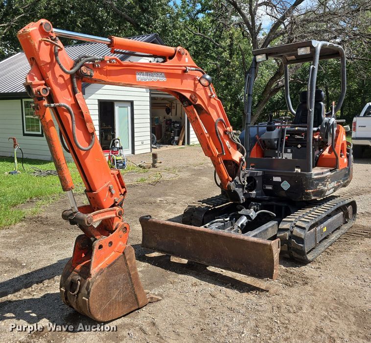 2013 Kubota KX91-3S mini excavator - EO1613