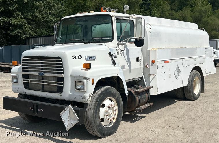 Ford LN8000 Tank Truck or Water Truck For Sale | Purple Wave Auction