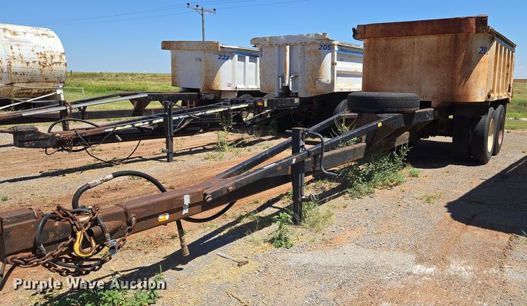 1994 Hilbilt 12-12 PUP CT end dump pup trailer - EU3617