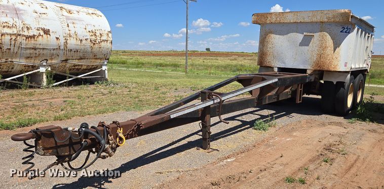 1994 Hilbilt 12-12 PUP CT end dump pup trailer - EU3619