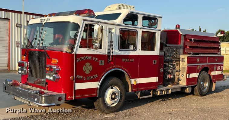 1987 Duplex 5020-87 pumper fire truck - DM1965