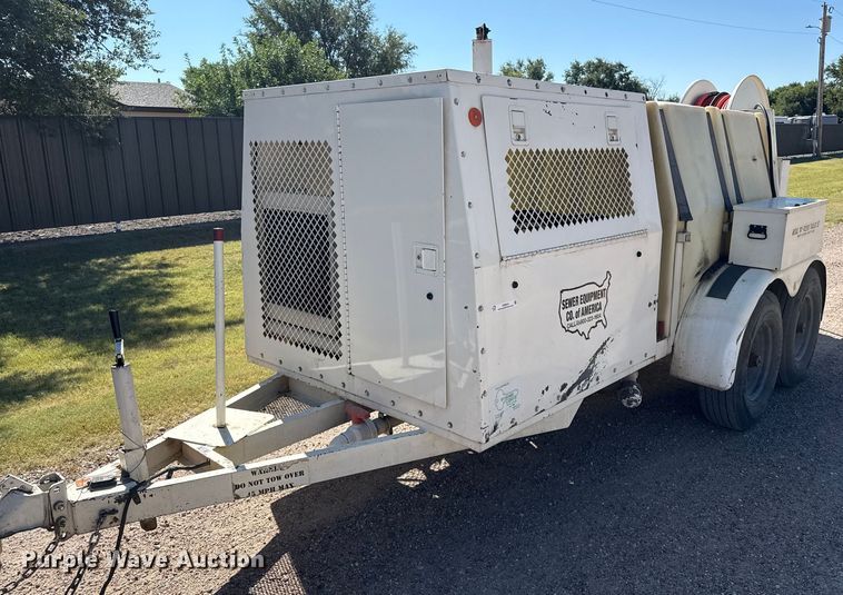 1998 Sewer Equip. Co of America sewer jetter trailer - DZ8943