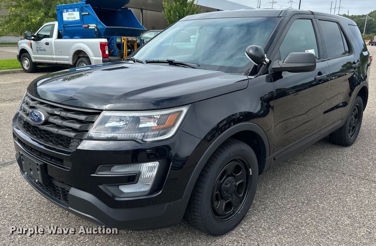 2016 Ford Explorer Police Interceptor SUV - EB2859