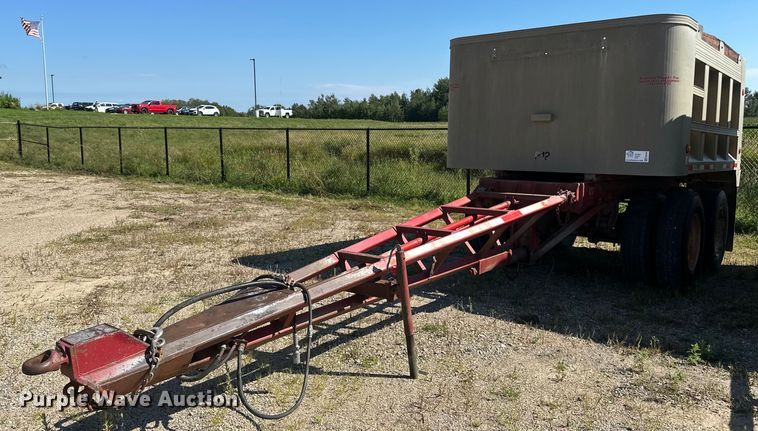 1994 Clement end dump pup trailer - EB2906
