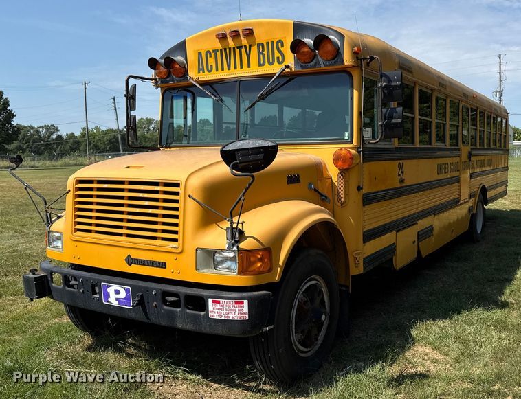 1997 International 3800 school bus - ED4456