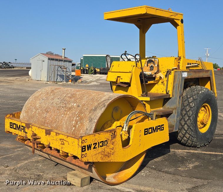 1987 Bomag BW213D single drum vibratory roller - EF1836