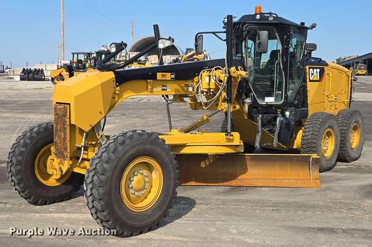 2018 Caterpillar 140M3 motor grader - EF1839