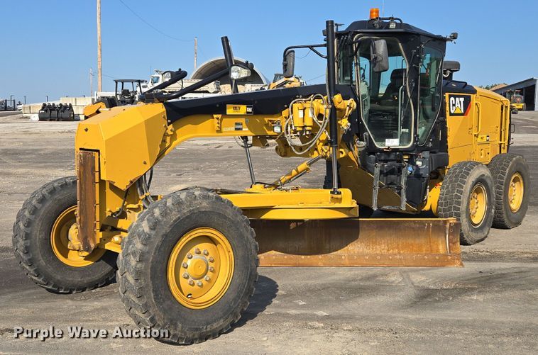 2018 Caterpillar 140M3 motor grader - EF1840