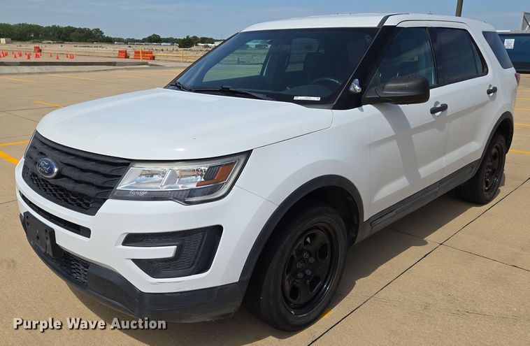 2017 Ford Explorer Police Interceptor SUV - EN8320