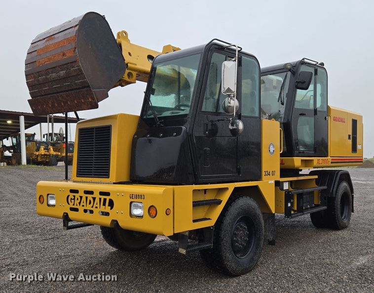 2017 Gradall XL 3100 V wheeled excavator - EU3631