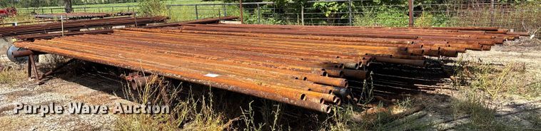 Approximately 84 pieces of oilfield pipe - DT3345