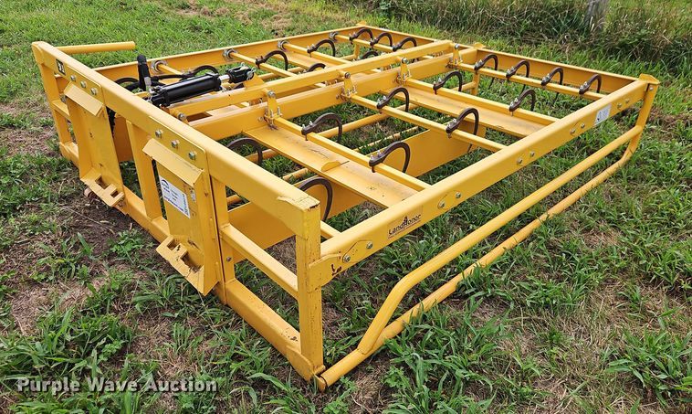 2023 LandHonor HAG-12-24Q skid steer bale accumulator grapple - EB8238