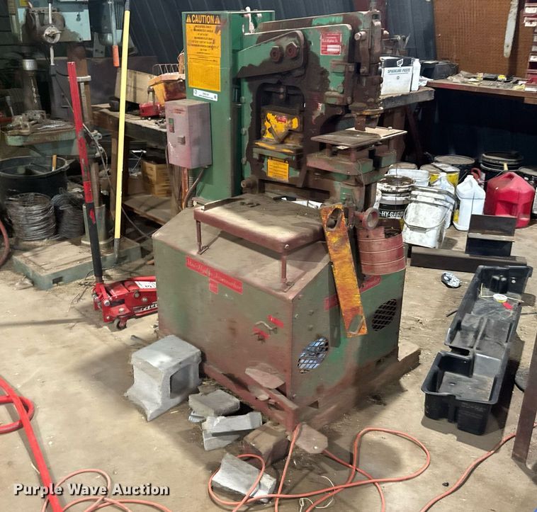 Uni-Hydro 50 ton ironworker - ER2197