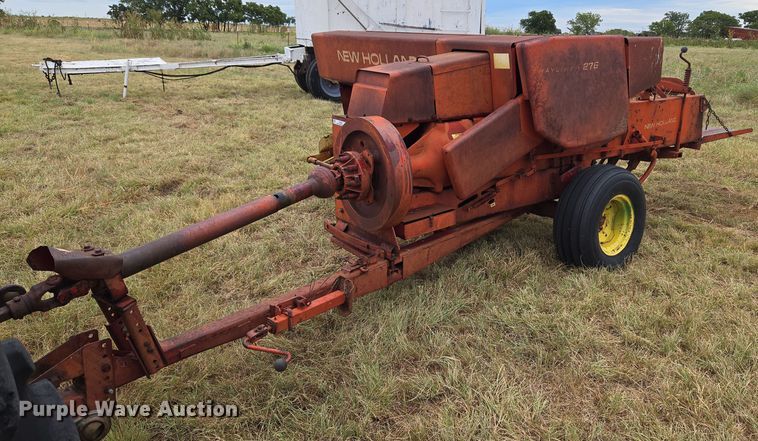 New Holland 276 small square baler - EU3560